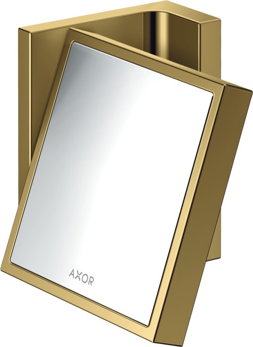 Oglinda cosmetica Axor Universal 1.7x  de perete  auriu periat