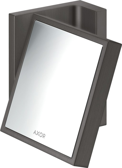 Oglinda cosmetica Axor Universal 1.7x  de perete  negru periat