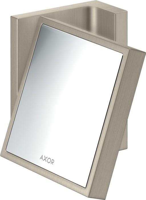 Oglinda cosmetica Axor Universal 1.7x  de perete  nichel periat