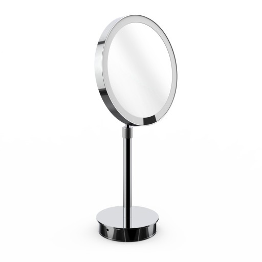 Oglinda cosmetica Decor Walther Just Look Plus SR x5  21.5cm iluminare LED  operare acumulator  crom