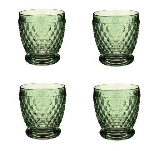 Set 4 pahare Villeroy & Boch Boston Coloured Tumbler verde  100mm  0.33 litri