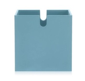 Cutie pentru biblioteca Kartell Polvara Cube design Giulio Polvara  35.5x35.5cm  albastru