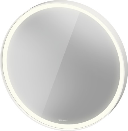 Oglinda Duravit Vitrium d 70cm  iluminare LED cu senzor  IP44  alb mat