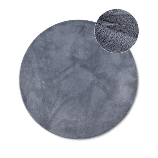 Covor gri antracit rotund ø 160 cm Leon – Villeroy&Boch