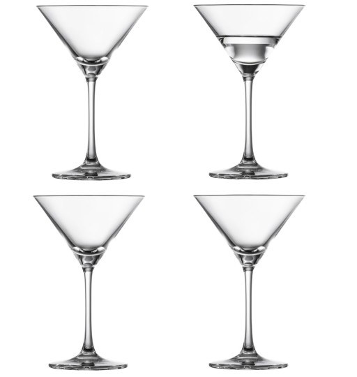 Set 4 pahare Zwiesel Glas Echo Martini  cristal Tritan