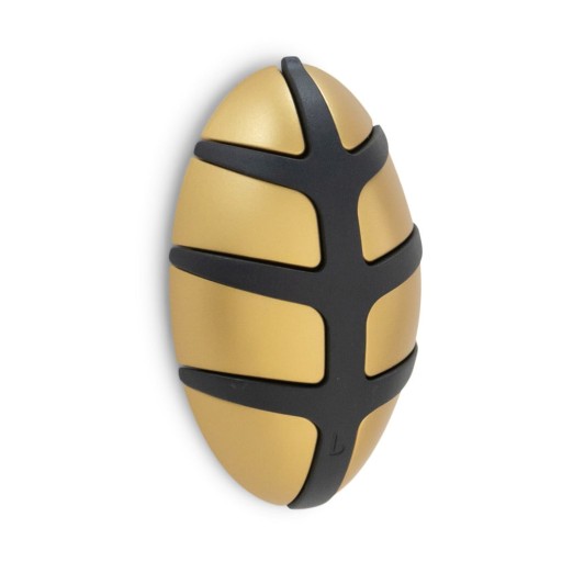 Cârlig auriu de montat pe perete Bug – Spinder Design