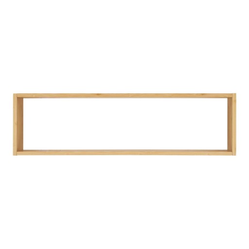 Raft în culoare naturală etajat din bambus 70 cm Ember – House Nordic