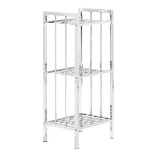 Etajeră de baie argintie 33x73 cm – Premier Housewares