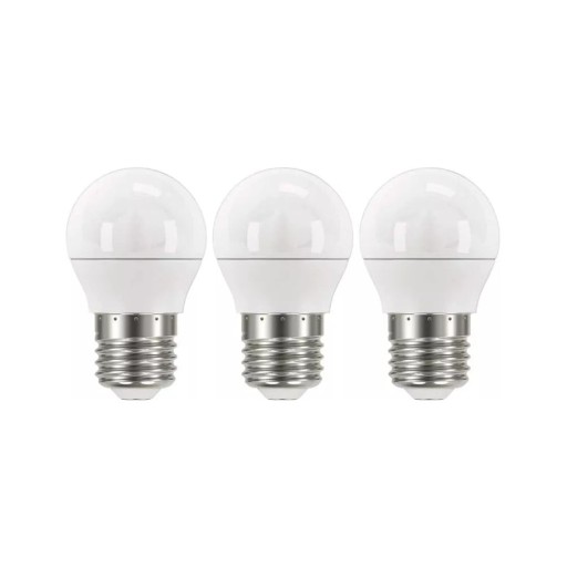 Becuri LED E27, 3 buc. cu lumină neutră 5 W – EMOS