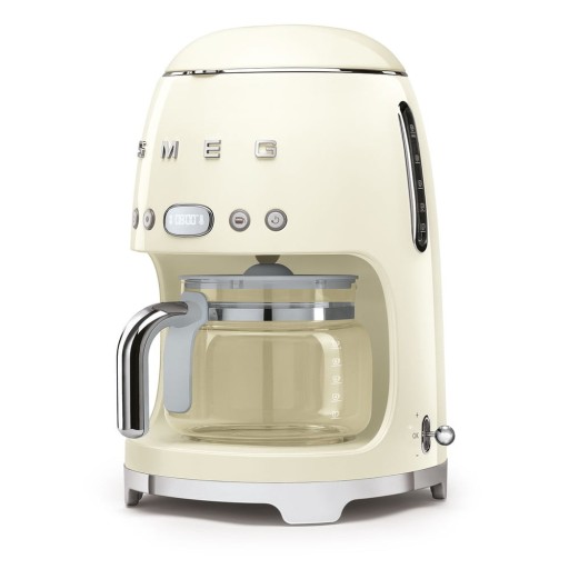 Cafetieră SMEG, alb - crem
