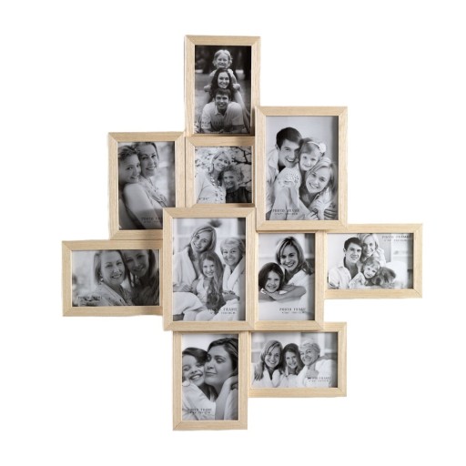 Ramă foto maro de suspendat 59x65 cm Multiple – Tomasucci