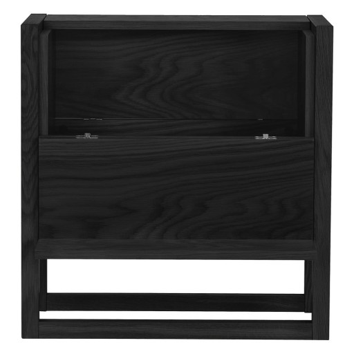 Dulap pentru vinuri din stejar negru 59x60 cm NewEst - Woodman