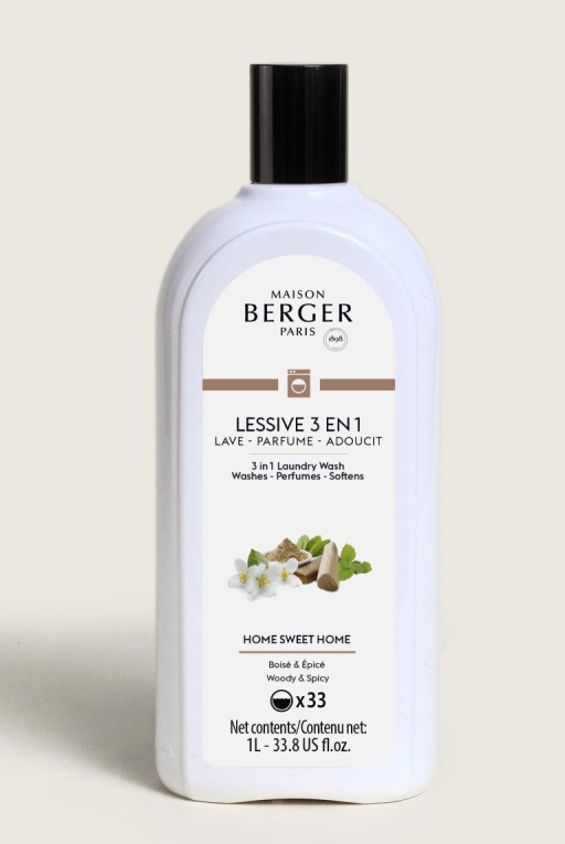 Detergent - parfum de rufe 3-in-1 Maison Berger Home Sweet Home  30 doze  1 litru