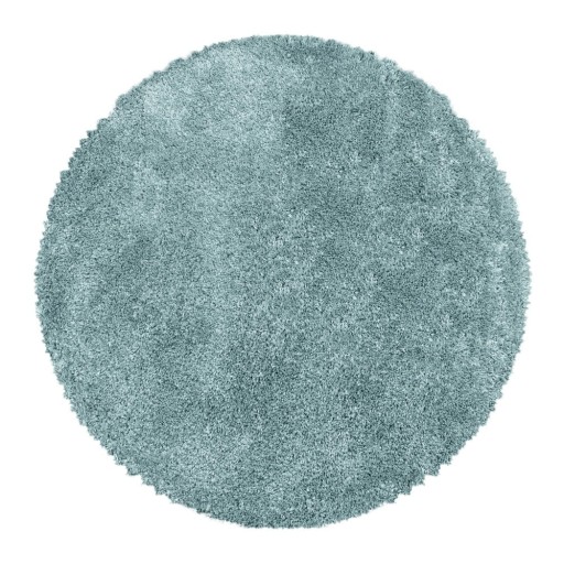 Covor albastru rotund ø 80 cm Fluffy – Ayyildiz Carpets