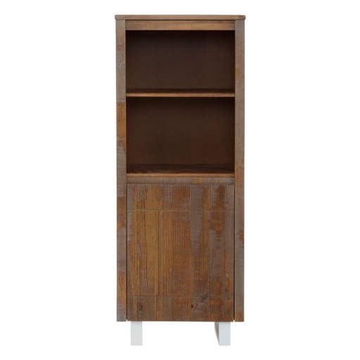Bibliotecă în culoare naturală din lemn masiv de pin 55x140 cm Lagos - Støraa
