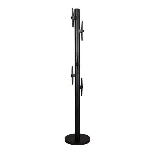 Cuier negru din lemn de mango Jakub – Dutchbone