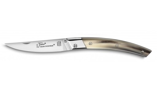 Cutit pliabil de buzunar Claude Dozorme Le Thiers RLT   maner corn deschis  lama inox
