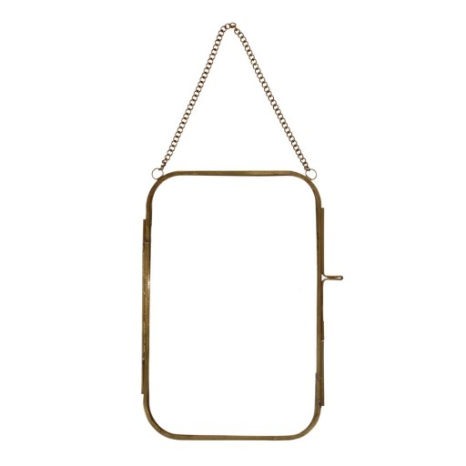 Ramă foto aurie de agățat din metal 14x20 cm – Rex London
