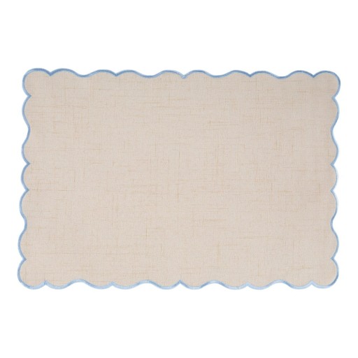 Suport pentru farfurii din amestec de in 30x43 cm Noura – Tiseco Home Studio