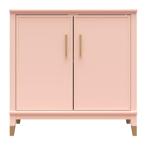 Dulap roz 86x85x41 cm Westerleigh – CosmoLiving by Cosmopolitan