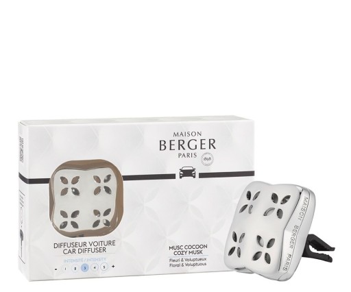 Set odorizant masina Maison Berger Cosy + rezerva ceramica Musc Cocoon