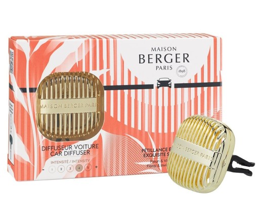 Set odorizant masina Maison Berger Cannelo + rezerva ceramica Exquisite Sparkle