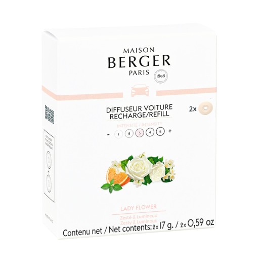 Rezerve ceramice Maison Berger Lady Flower 2 piese