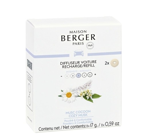 Rezerve ceramice Maison Berger Musc Cocoon 2 piese