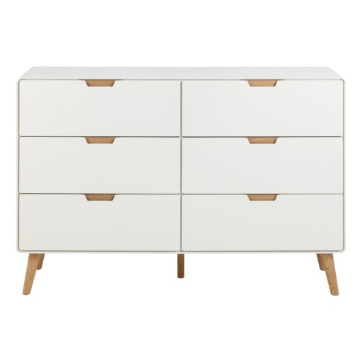 Comodă albă 135x90x40 cm Lowell – Actona