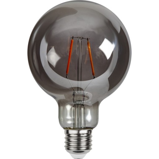 Bec LED/cu filament E27, cu lumină caldă 2 W Plain Smoke – Star Trading