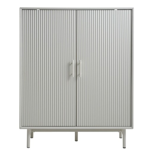 Dulap gri 100x125x40 cm Palma – Unique Furniture