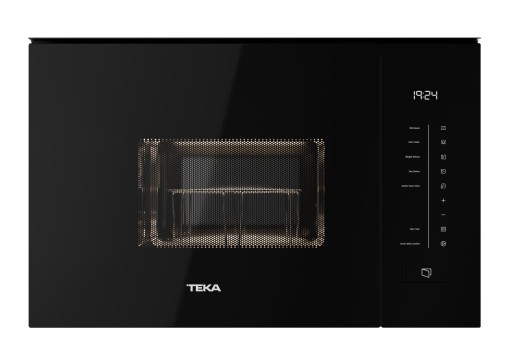 Cuptor cu microunde incorporabil Teka Maestro MLEG 820 FI BK  20 litri  cavitate inox  cristal negru