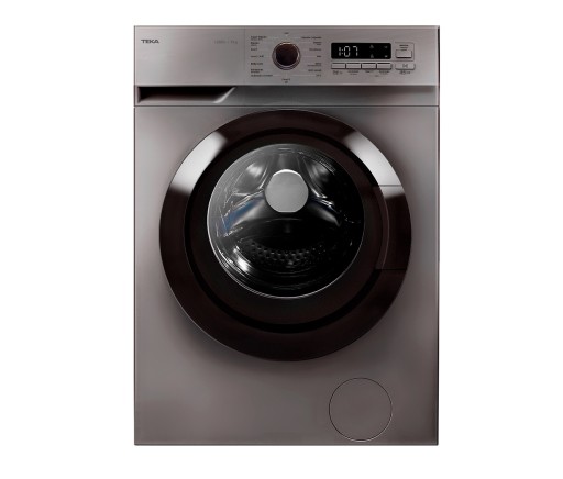 Masina de spalat rufe Teka WMK 40740 DSS  7kg  1400rpm  motor Inverter  60cm  Dark Inox