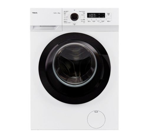 Masina de spalat rufe Teka WMK 40840 WH  8 kg  1400rpm  motor Inverter  60cm  alb