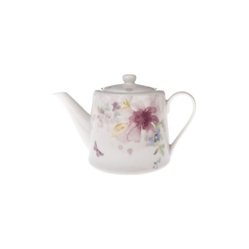 Ceainic alb din porțelan 900 ml – Dakls