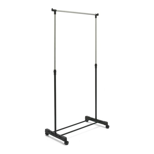 Suport pentru haine negru din metal 85x94x48 cm – Addis
