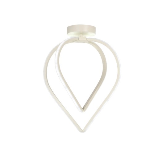 Plafonieră albă LED din metal Pars – Squid Lighting