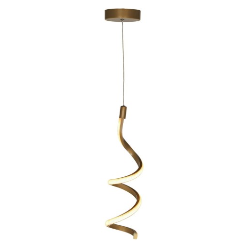 Lustră bronz LED din metal ø 12 cm Hilton – Squid Lighting