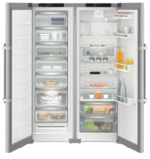 Combina frigorifica Side-by-Side Liebherr Plus XRFsd 5230 NoFrost  676 litri  clasa D  inox antiamprenta