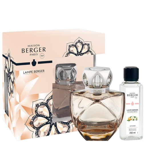 Set Maison Berger lampa catalitica Eternity Nude cu parfum Lady Flower