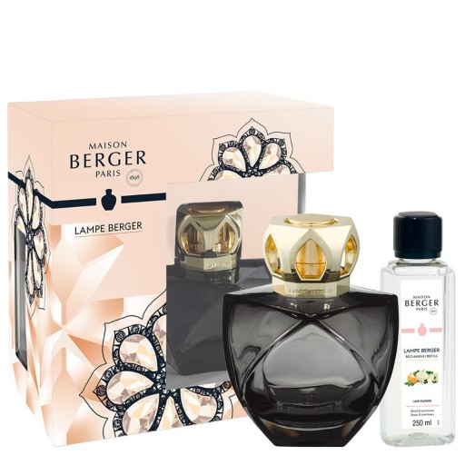 Set Maison Berger lampa catalitica Eternity Noire cu parfum Lady Flower