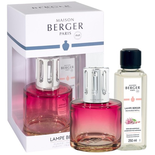 Set Maison Berger lampa catalitica Pure Rose-Nude cu parfum Sous les Magnolias
