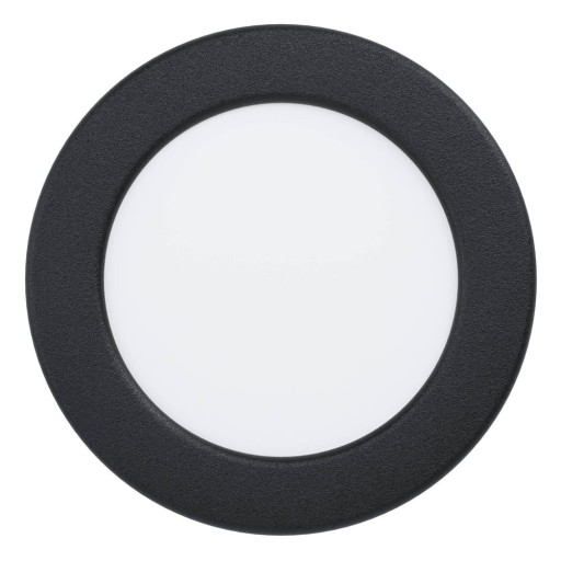 Plafonieră neagră LED/încastrată FUEVA 5 – EGLO