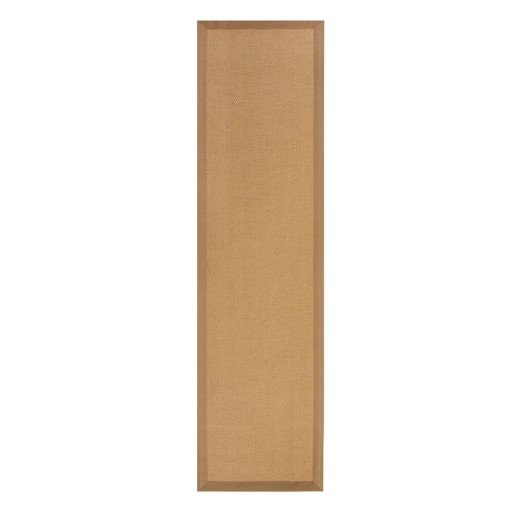 Covor tip traversă în culoare naturală din iută 60x230 cm Kira – Flair Rugs