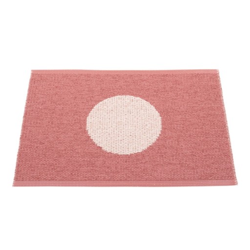 Covor pentru exterior și interior roșu deschis 70x50 cm Vera Pop Blush – Pappelina