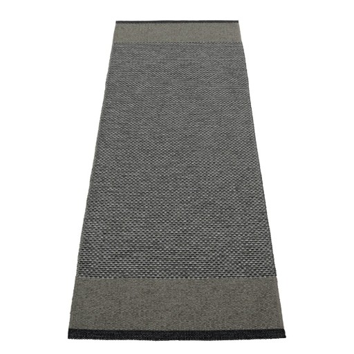 Covor tip traversă pentru interior și exterior gri antracit 85x260 cm Edit Charcoal – Pappelina