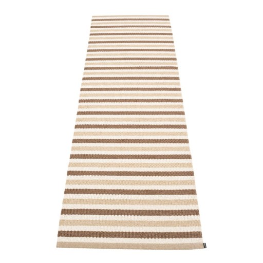 Covor tip traversă pentru interior și exterior bej 70x240 cm Teo Brown – Pappelina