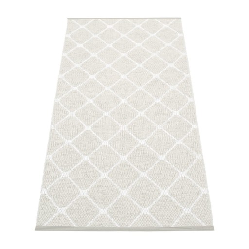 Covor tip traversă pentru interior și exterior gri deschis/crem 70x160 cm Rex Fossil – Pappelina