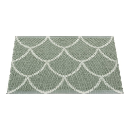 Covor pentru exterior și interior verde 70x50 cm Kotte Army Sage – Pappelina