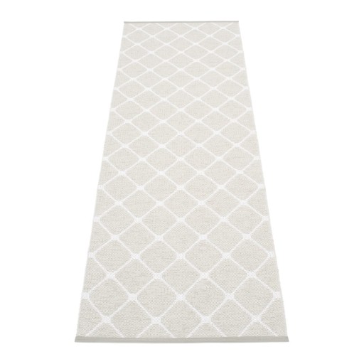 Covor tip traversă pentru interior și exterior gri deschis/crem 70x240 cm Rex Fossil – Pappelina